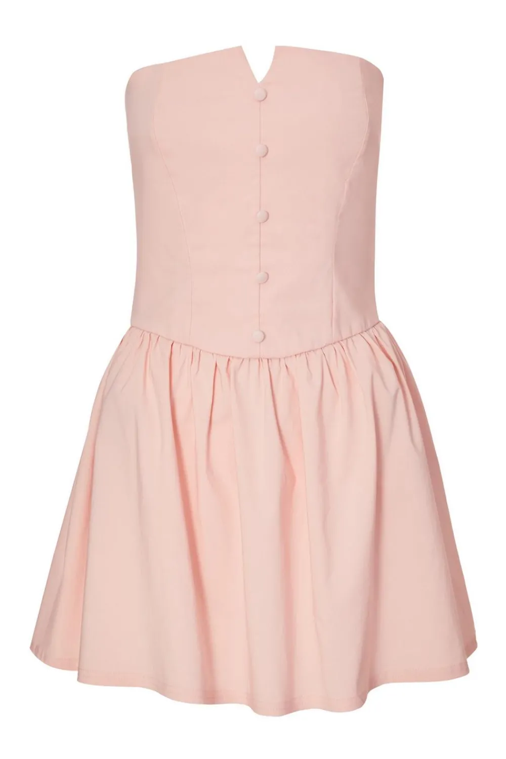 Quiz Summer Clothes|Holiday>Baby Pink Bandeau Mini Dress