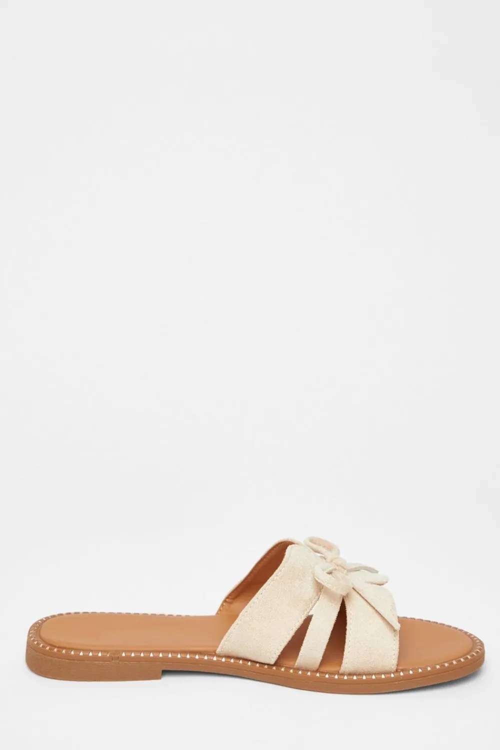 Quiz Sandals|Holiday Shoes>Faux Suede Flat Sandals