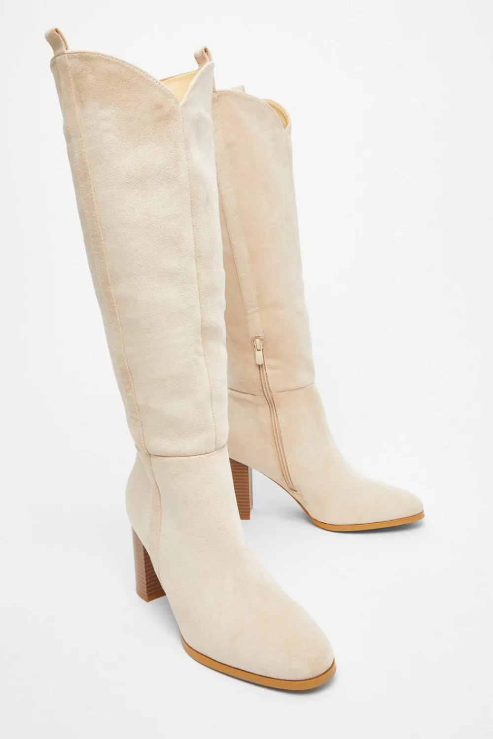 Quiz Heels|Boots>Western Knee High Boots