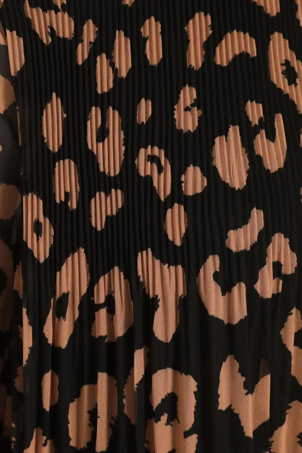 Quiz Shirts & Blouses|Day Tops>Black Animal Print Chiffon Blouse