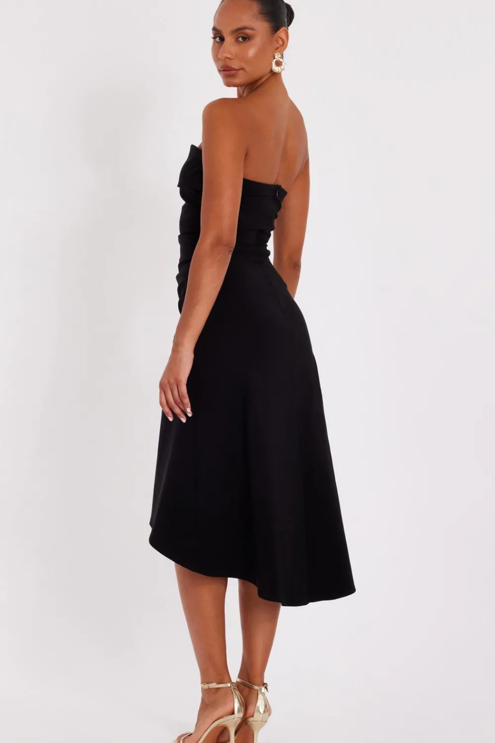 Quiz Day At The Races|Christening Guest>Bandeau Midi Dress