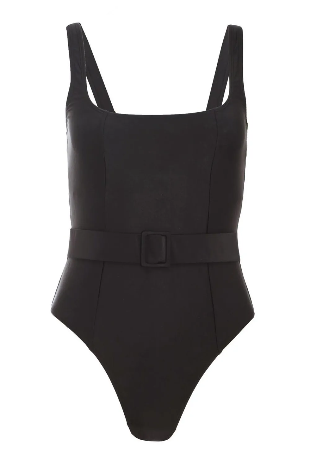 Quiz Holiday Accessories|Holiday>Black Belt Swimsuit