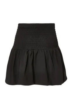 Quiz Workwear|Skirts>Black Bubble Hem Mini Skirt