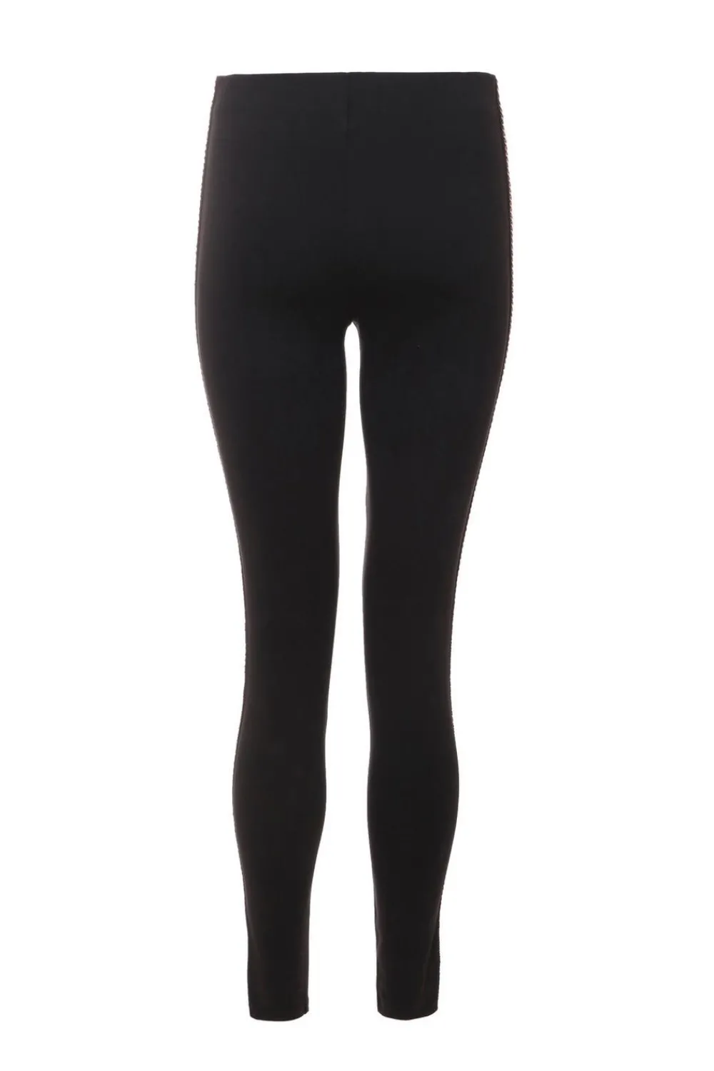 Quiz Leggings|Casual Clothing>Black Chain Trim Leggings