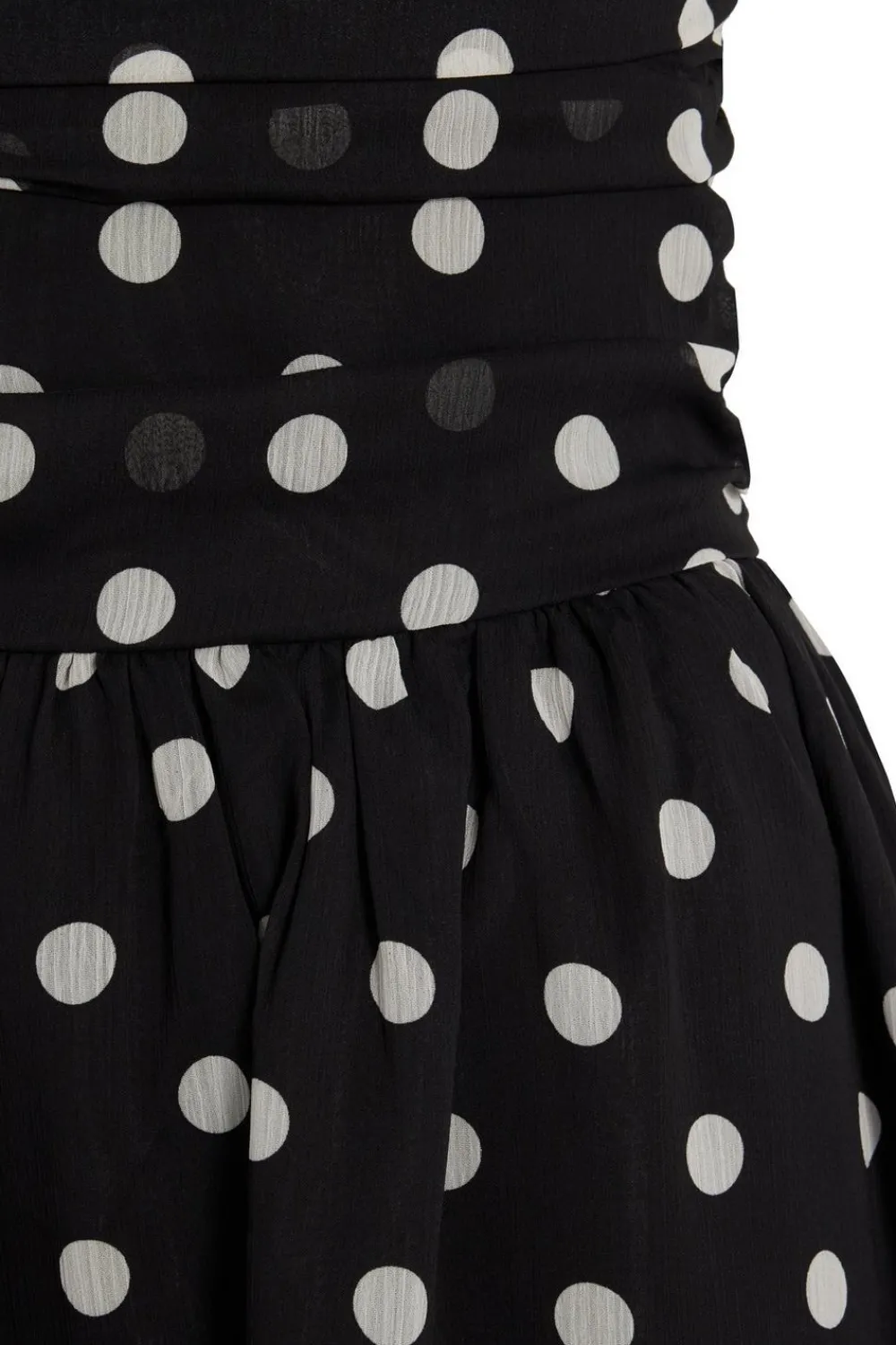 Quiz Summer Clothes|Holiday>Chiffon Polka Dot Midi Dress