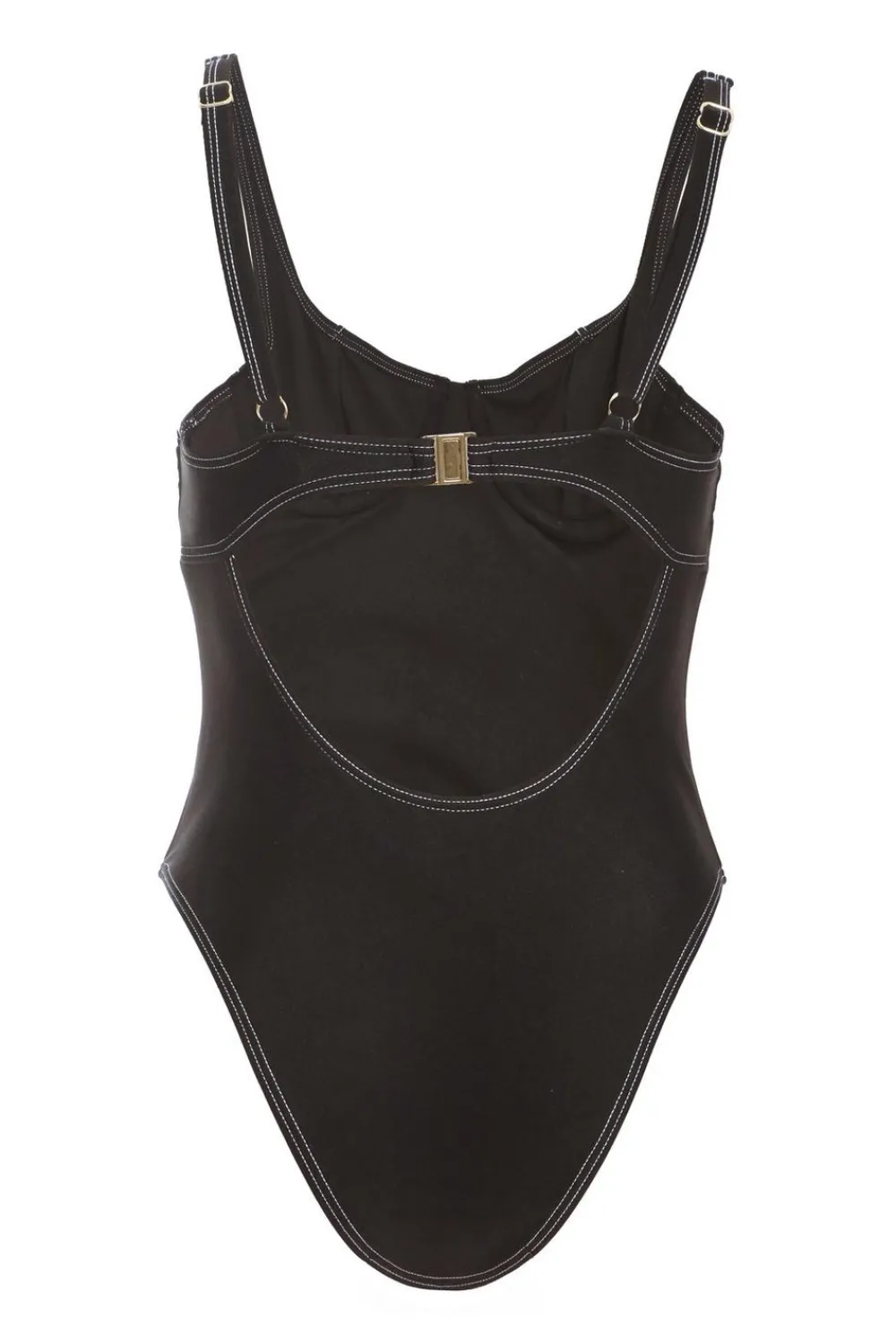 Quiz Holiday Accessories|Holiday>Black Contrast Stitch Swimsuit