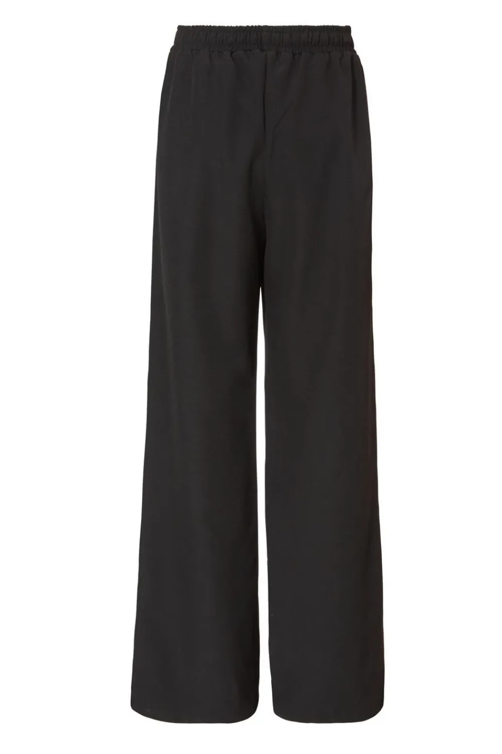 Quiz Workwear|Trousers>Black Contrast Striped Trousers