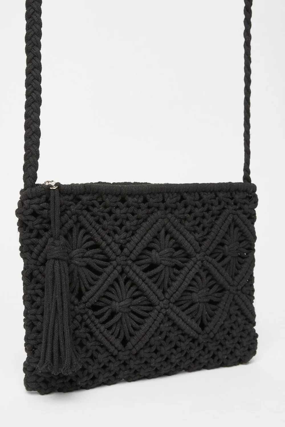 Quiz Holiday Accessories|Bags>Crochet Cross Body Bag