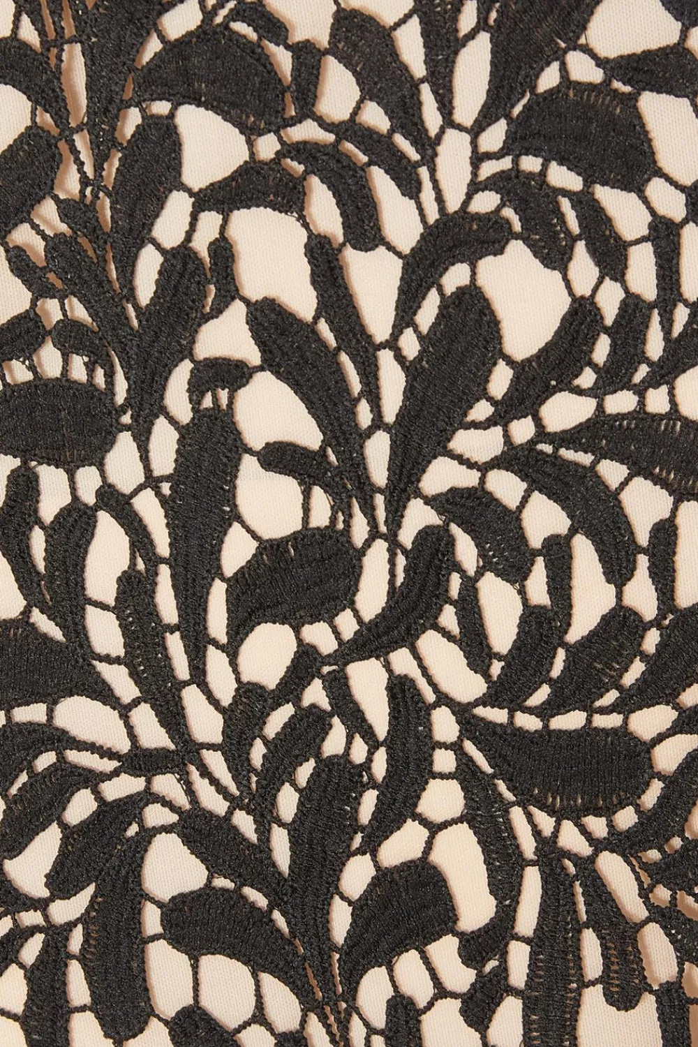 Quiz Day At The Races|Christening Guest>Black Crochet Lace Midi Dress