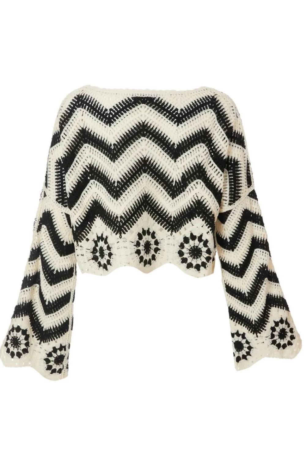 Quiz Summer Tops|Day Tops>Crochet Scalloped Top