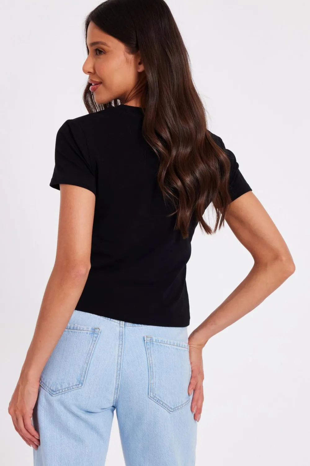 Quiz T-Shirts|Going Out Tops>Diamante Cherry Top
