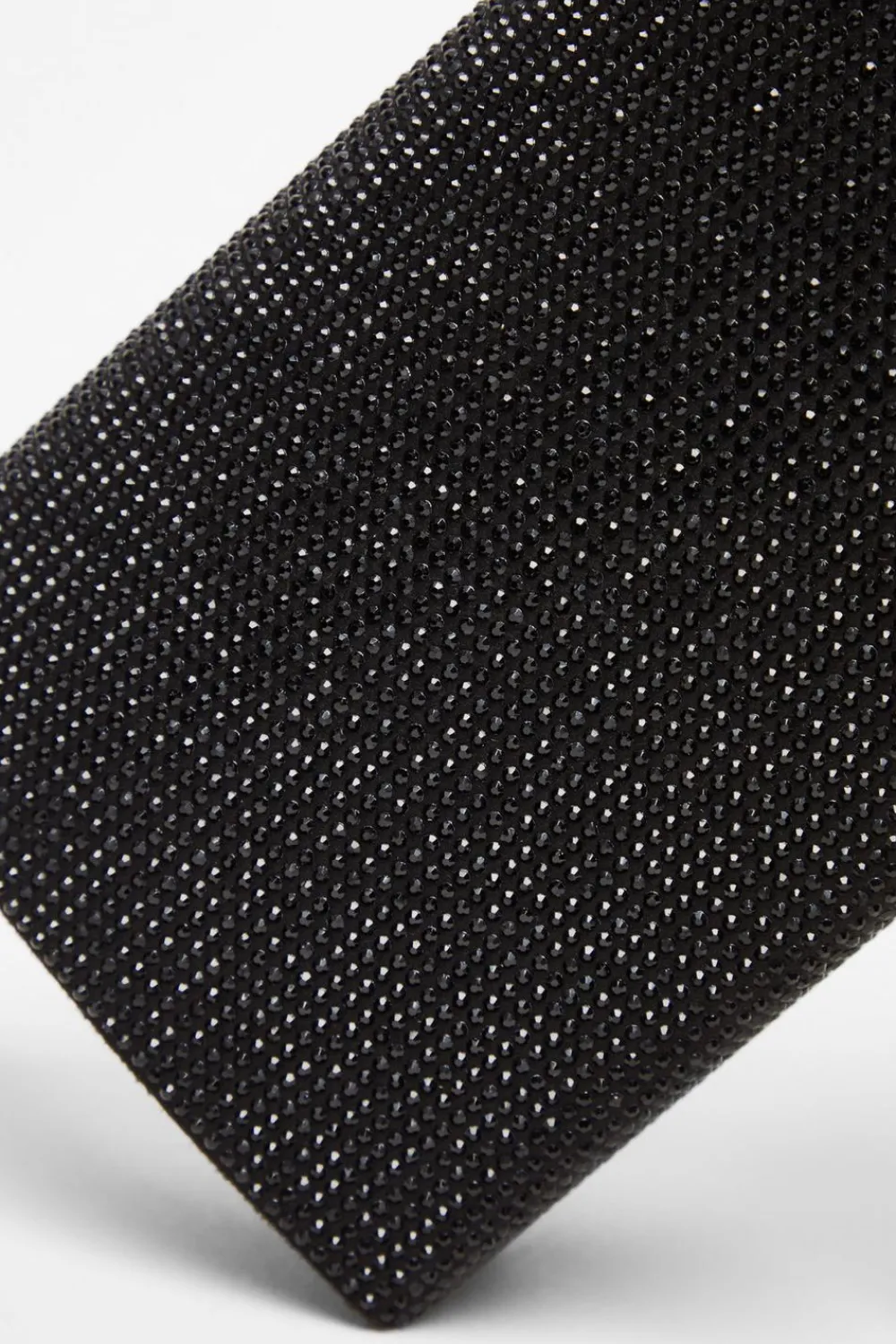 Quiz Wedding Accessories|Bags>Black Diamante Embellished Clutch Bag