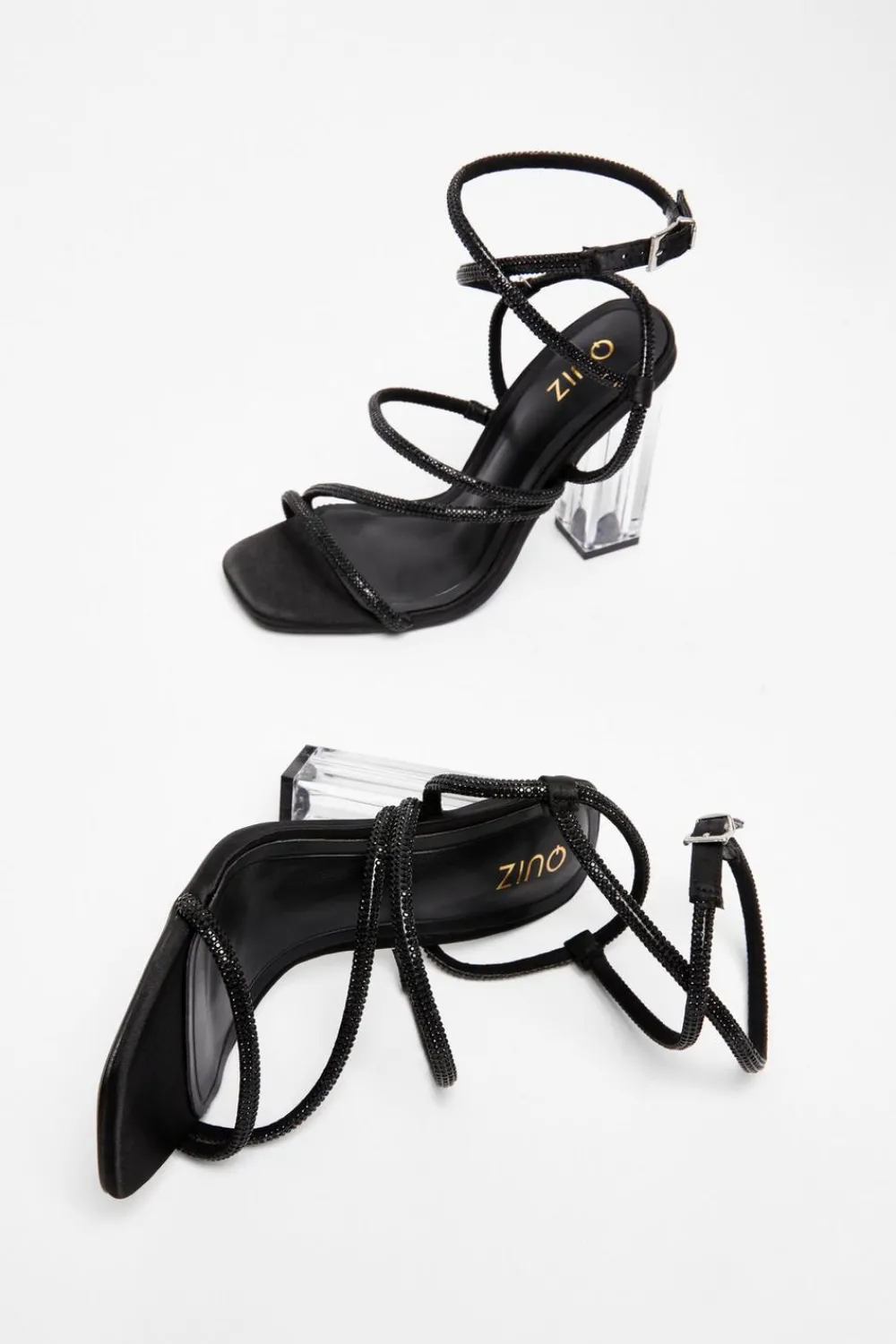 Quiz Occasion Shoes|Heels>Diamante Heeled Sandals