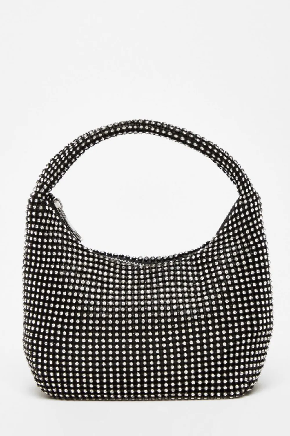 Quiz Wedding Accessories|Bags>Black Embellished Mini Bag