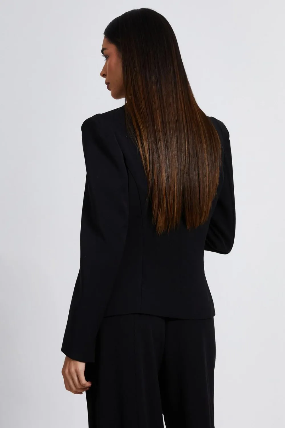 Quiz Jackets & Coats|Blazers>Black Embellished Tailored Blazer