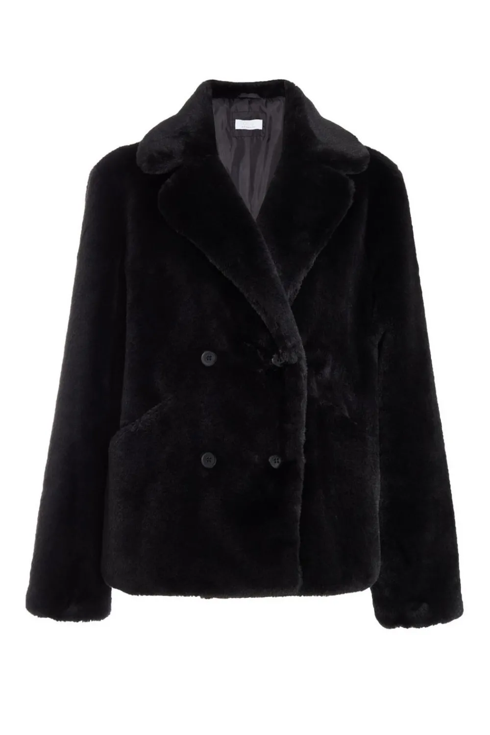 Quiz Jackets & Coats|Going Out>Black Faux Fur Jacket