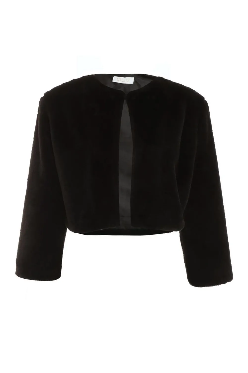 Quiz Occasion Cover-Ups|Capes & Ponchos>Faux Fur Long Sleeve Cape