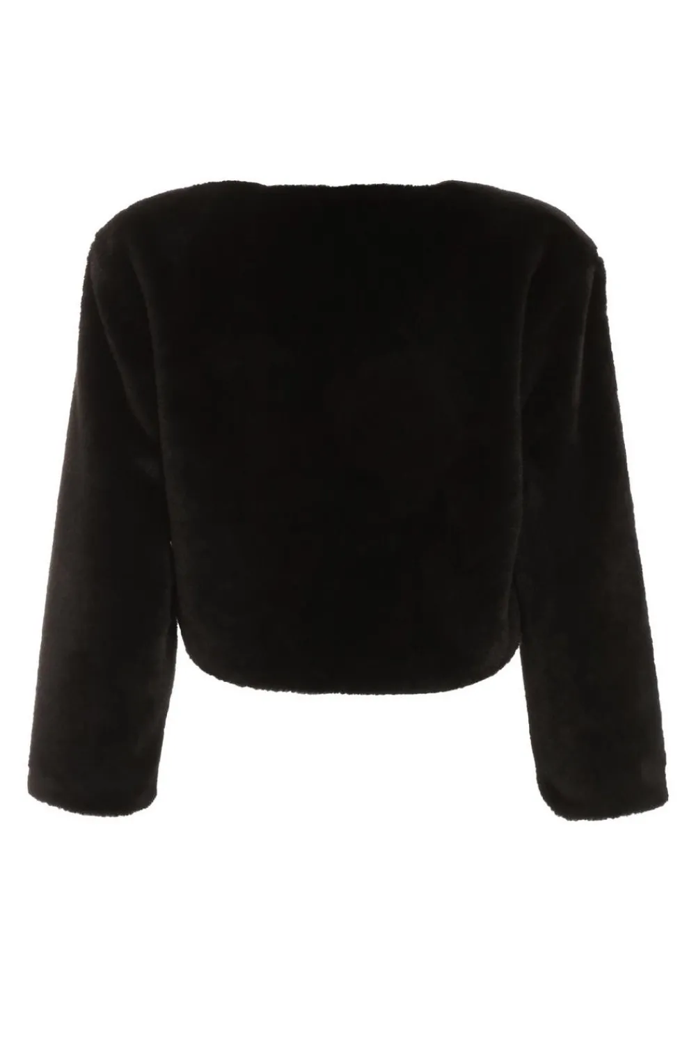 Quiz Occasion Cover-Ups|Capes & Ponchos>Faux Fur Long Sleeve Cape