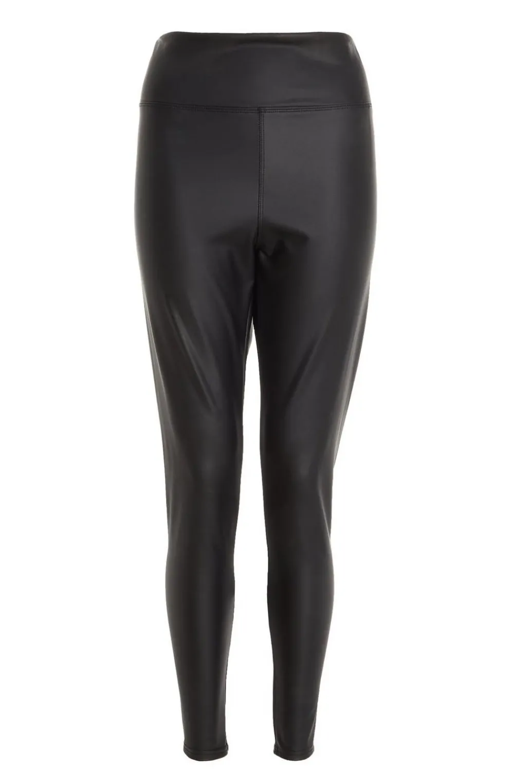 Quiz Everyday Essentials|Casual Clothing>Black Faux Leather Leggings