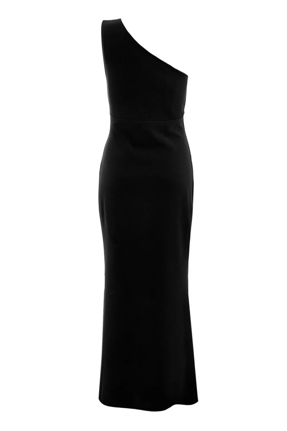 Quiz Evening Dresses|Wedding Guest Dresses>Black Fishtail Midaxi Dress