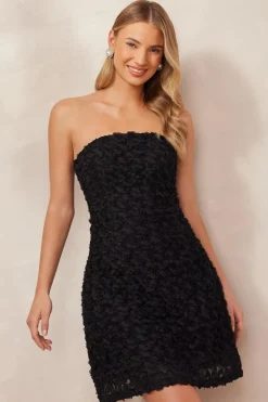 Quiz Day At The Races|Wedding Guest Dresses>Floral Bandeau Mini Dress