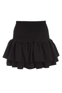 Quiz Skirts|Schoolwear>Black Frill Mini Skirt