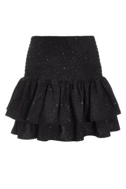 Quiz Going Out>Glitter Shirred Waist Skirt
