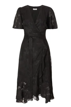 Quiz Evening Dresses|Day At The Races>Jacquard Wrap Midi Dress