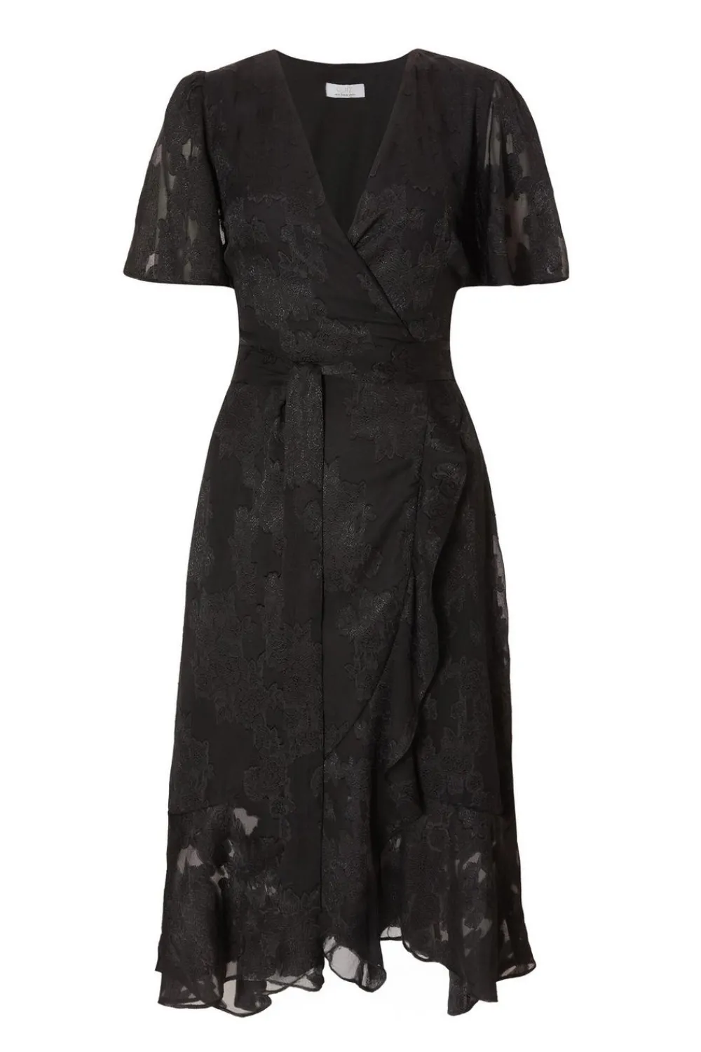 Quiz Evening Dresses|Day At The Races>Jacquard Wrap Midi Dress