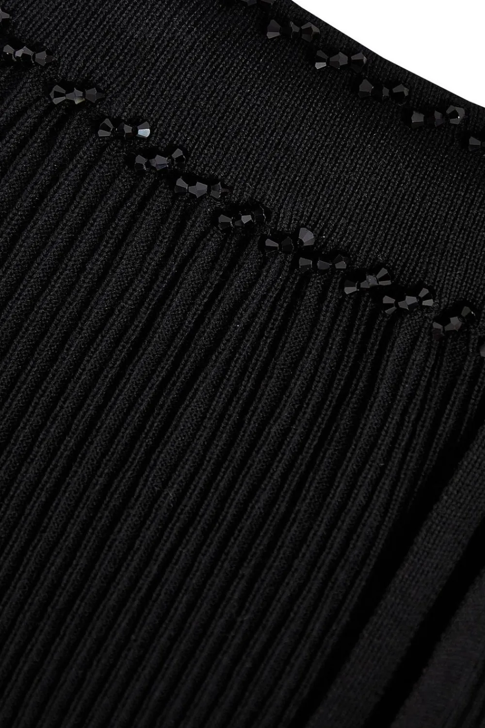 Quiz Workwear|Trousers>Knit Beaded Trousers