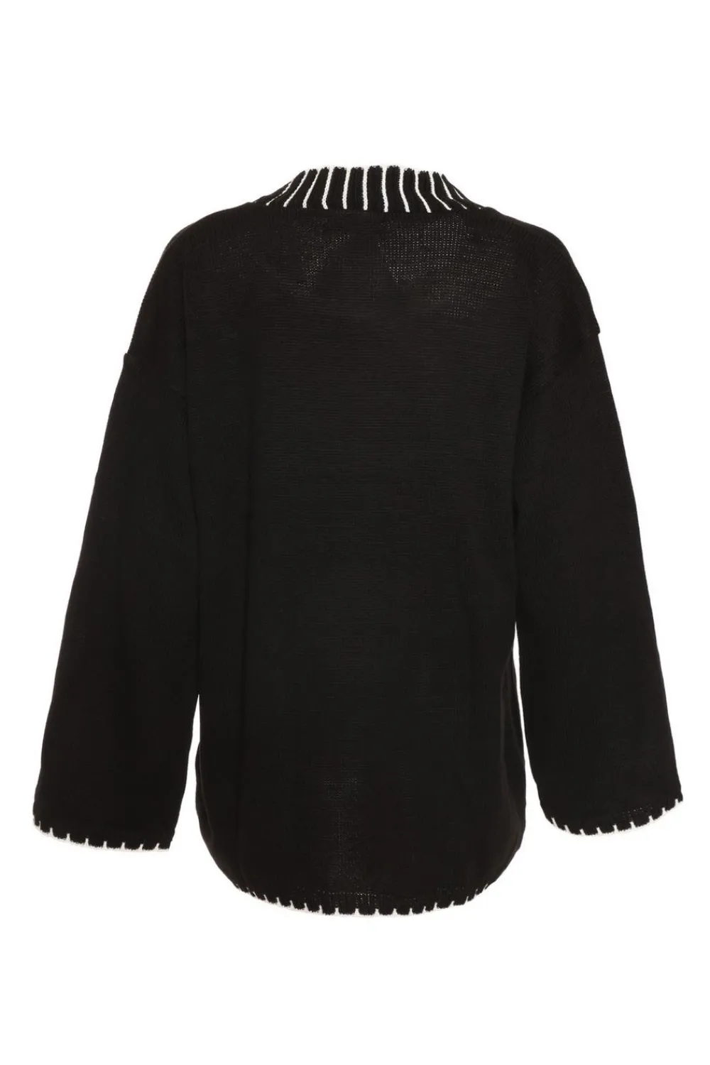 Quiz Knitwear|Jumpers>Knit Contrast Stich Jumper