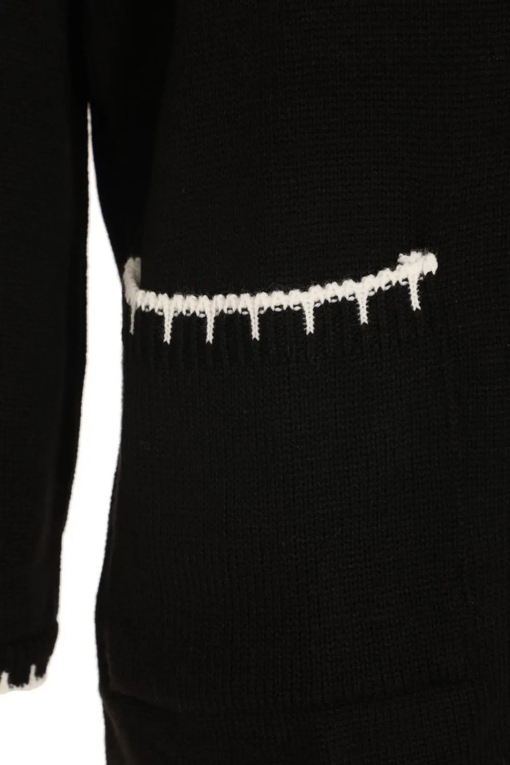 Quiz Knitwear|Jumpers>Knit Contrast Stich Jumper