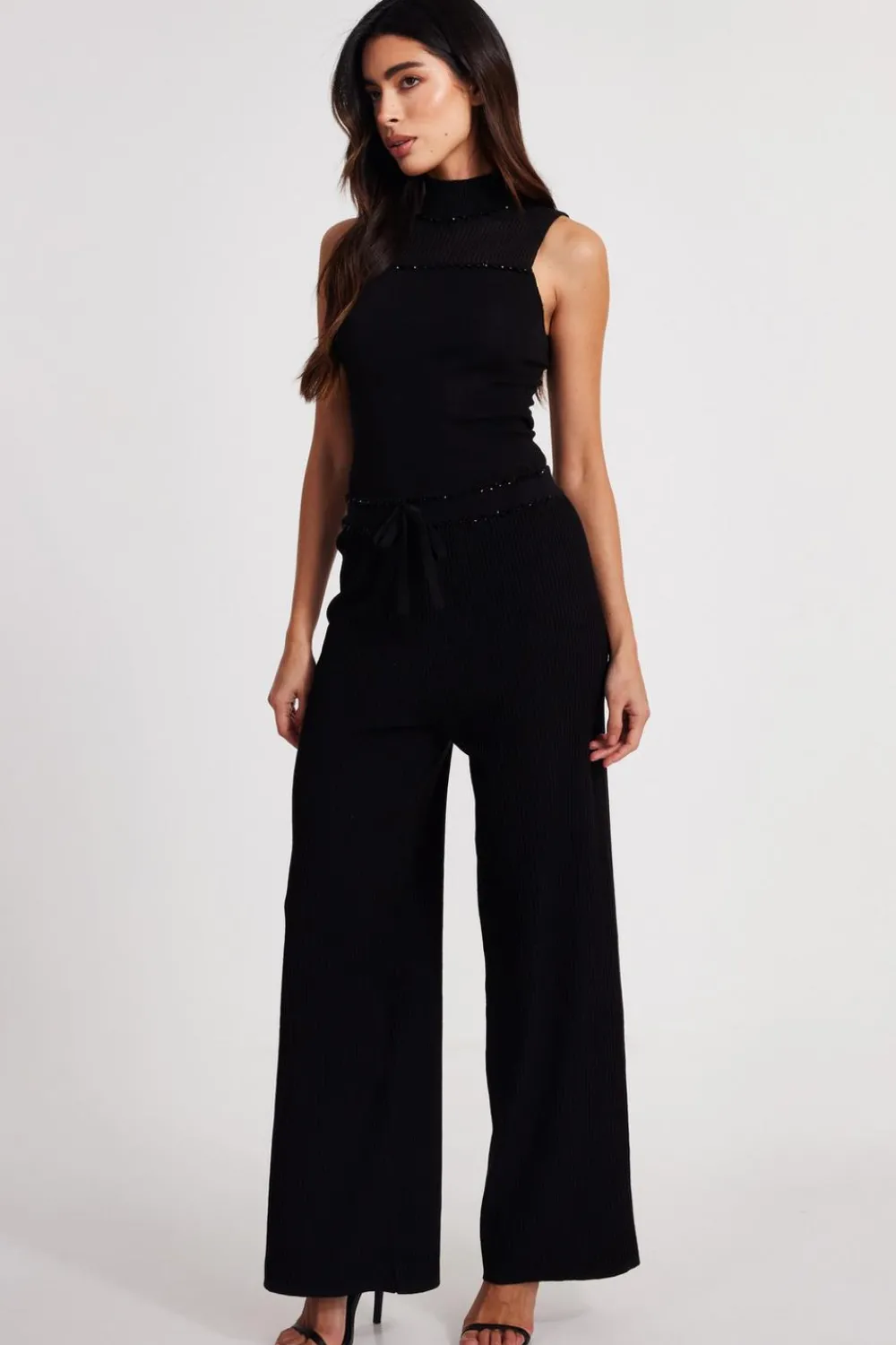 Quiz Going Out Tops|Workwear>Knit High Neck Top