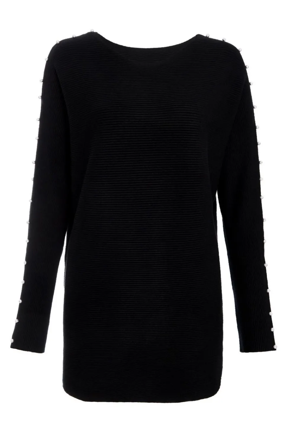 Quiz Knitwear|Jumpers>Knitted Beaded Batwing Jumper