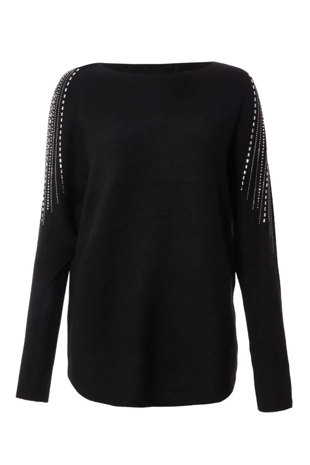 Quiz Knitwear|Jumpers>Knitted Diamante Jumper