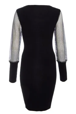Quiz Mini Dresses|Black Dresses><noscript><img width=