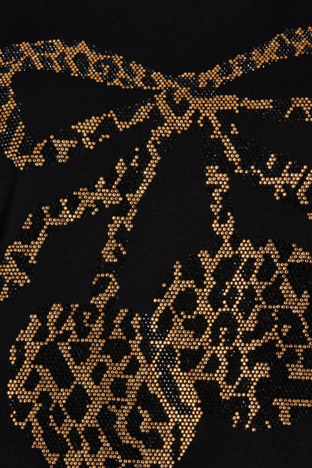 Quiz T-Shirts|Going Out Tops>Black Leopard Print Cherry Top