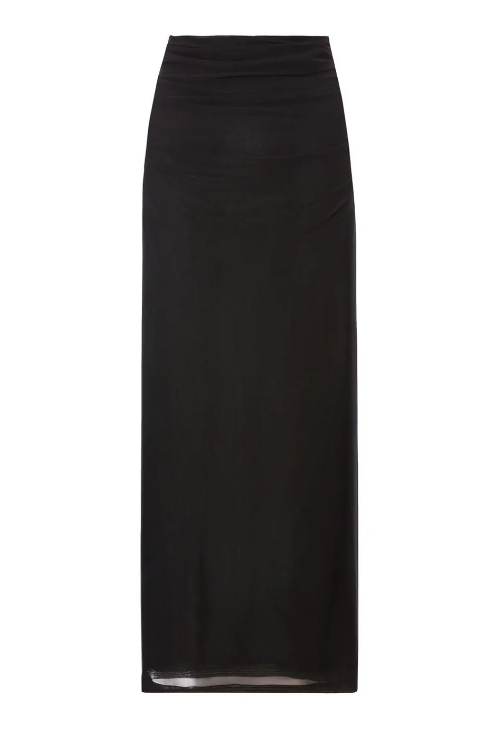 Quiz Day At The Races|Skirts>Mesh Ruched Midaxi Skirt