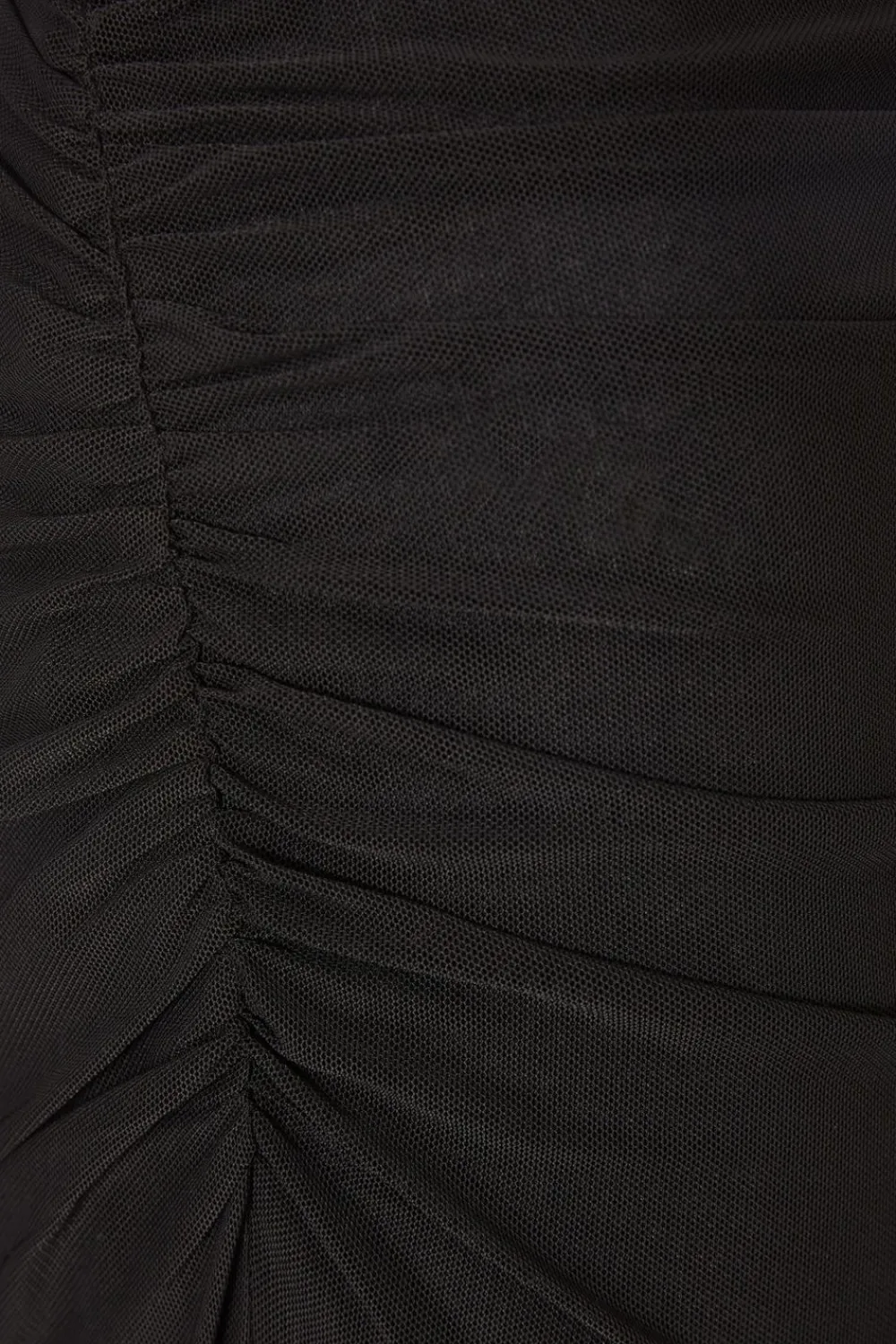 Quiz Day At The Races|Skirts>Mesh Ruched Midaxi Skirt