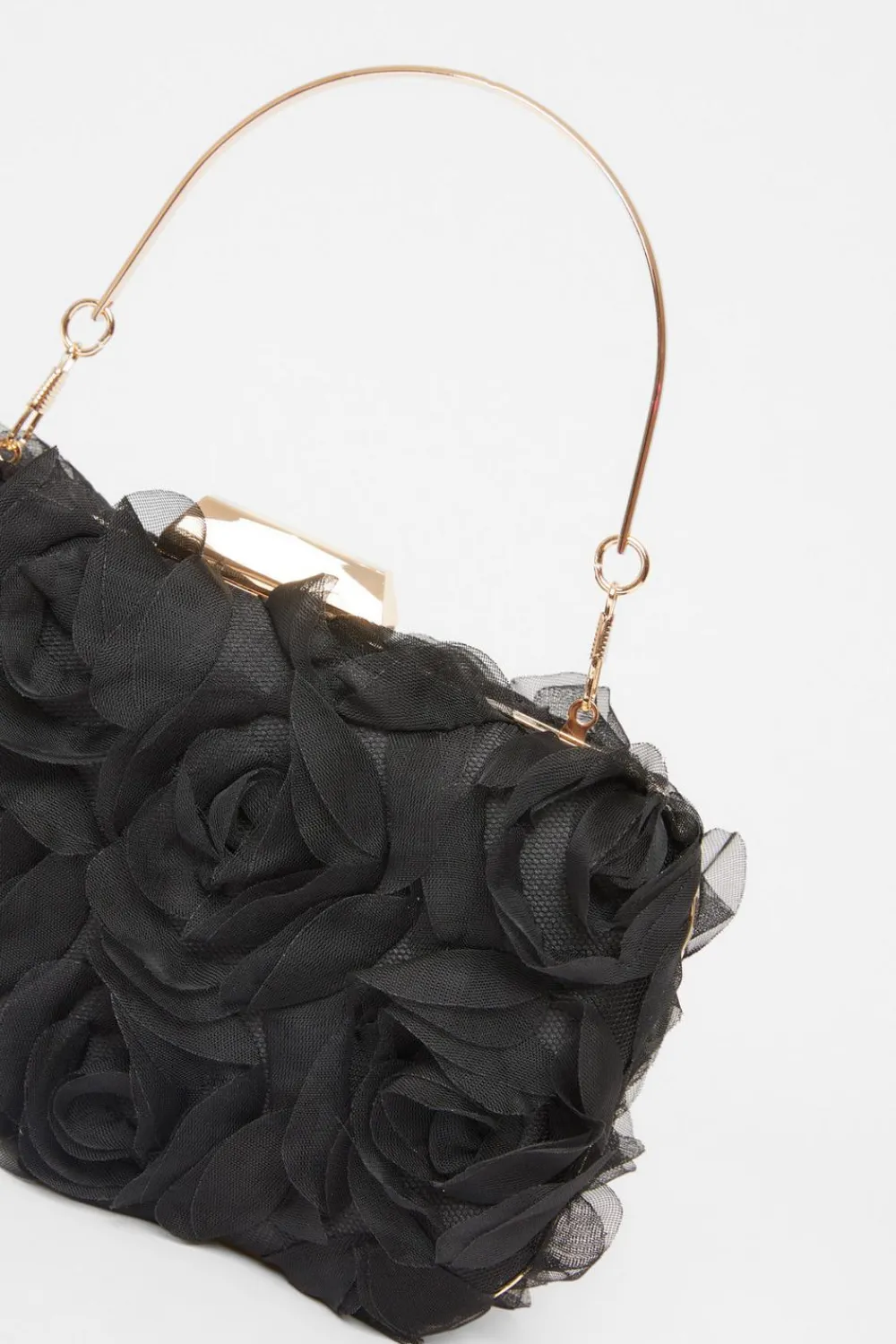 Quiz Wedding Accessories|Bags>Organza Rose Box Bag