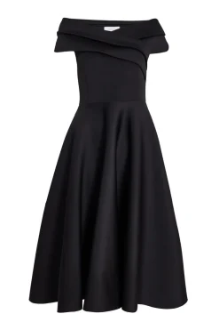 Quiz Evening Dresses|Day At The Races>Pleated Bardot Midaxi Dress