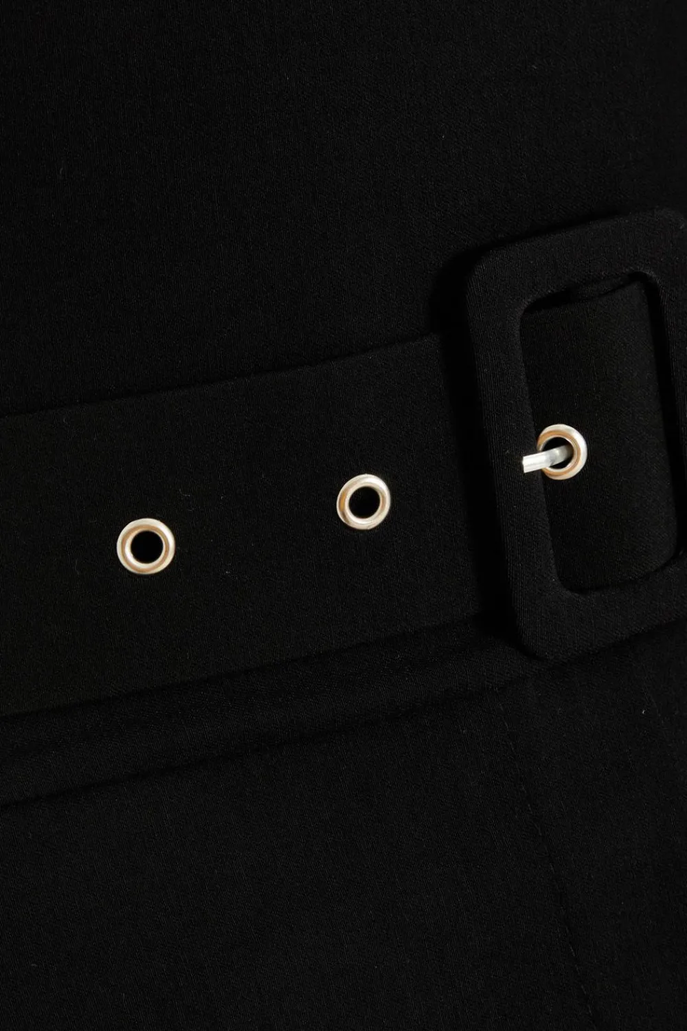 Quiz Playsuits|Summer Clothes>Black Pleated Skort Playsuit