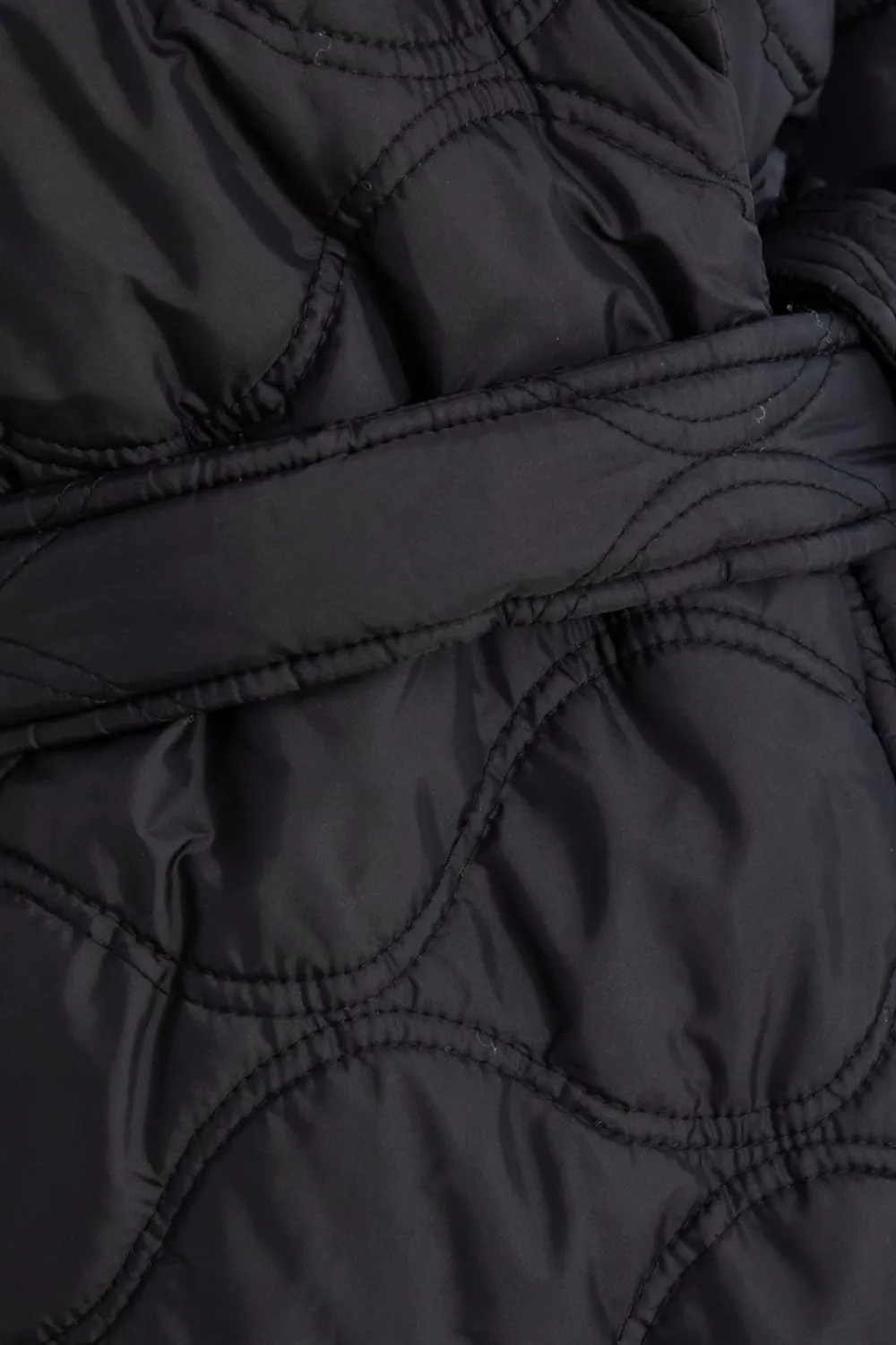 Quiz Casual Clothing>Quilted Long Line Coat