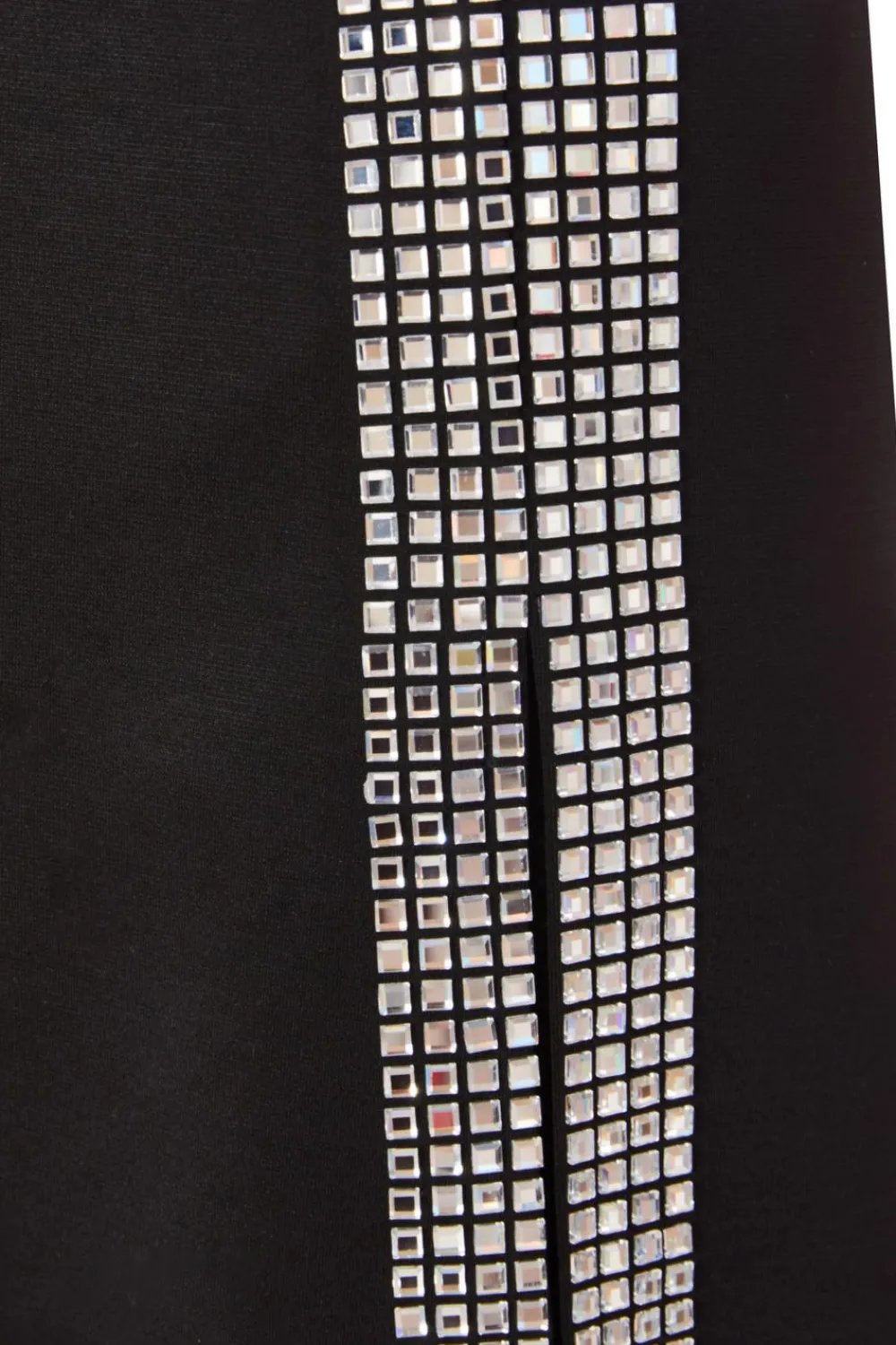 Quiz Going Out>Black Rhinestone Embellished Skort