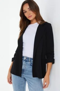 Quiz Workwear|Modest>Ruched Sleeve Blazer