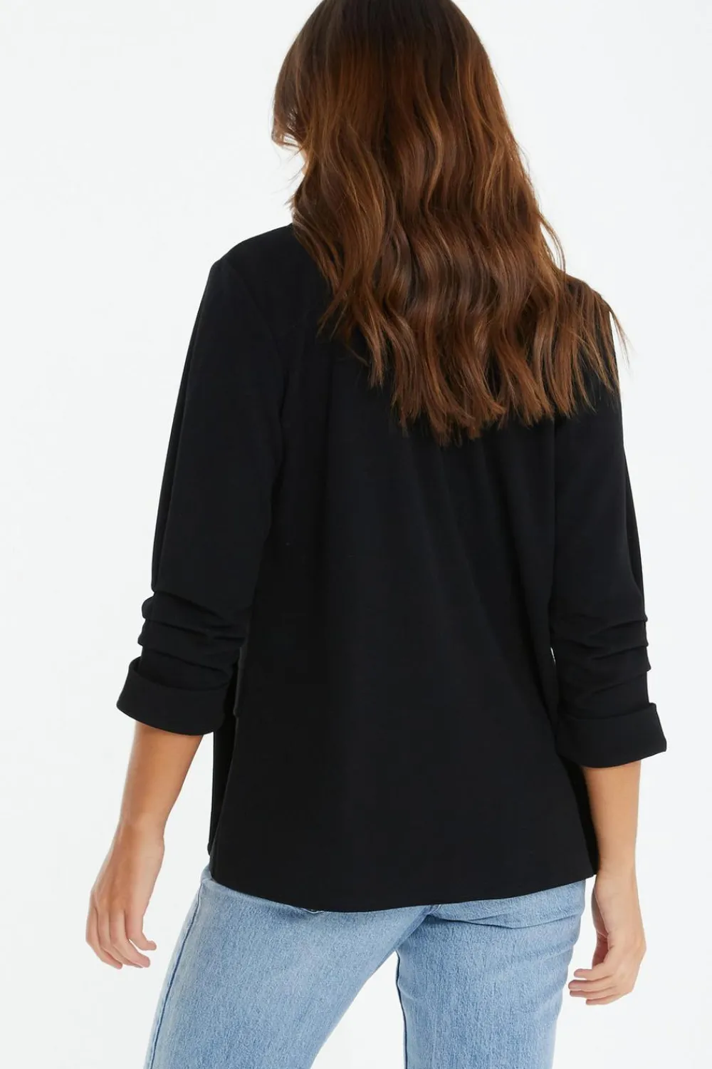 Quiz Workwear|Modest>Ruched Sleeve Blazer