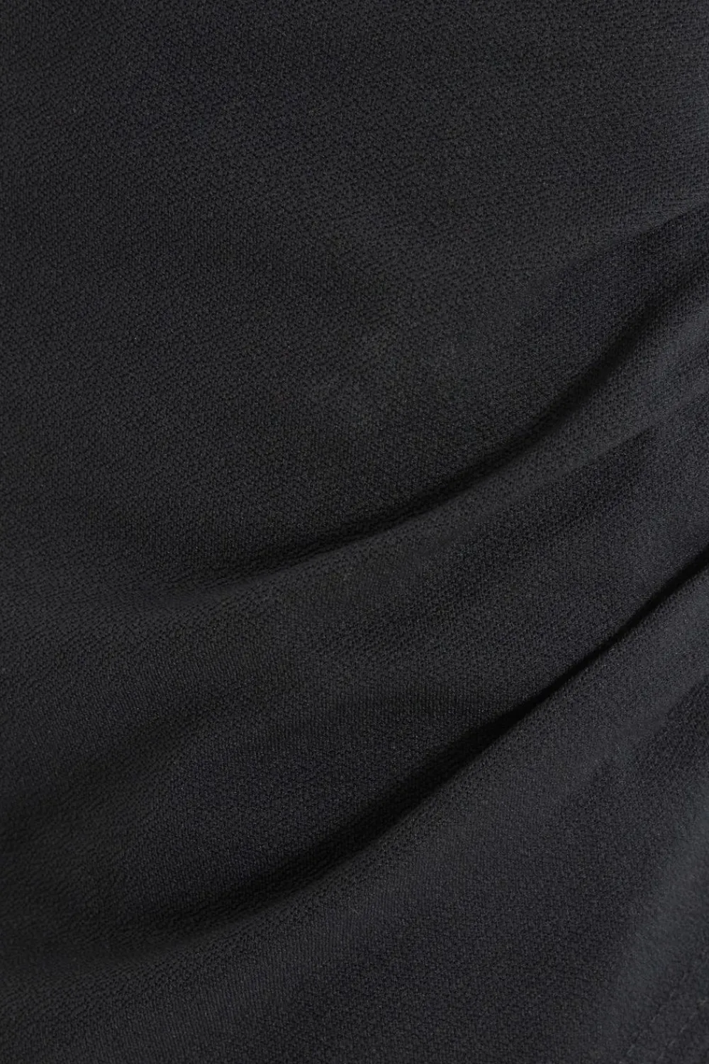 Quiz Workwear|Skirts>Black Ruched Wrap Mini Skirt