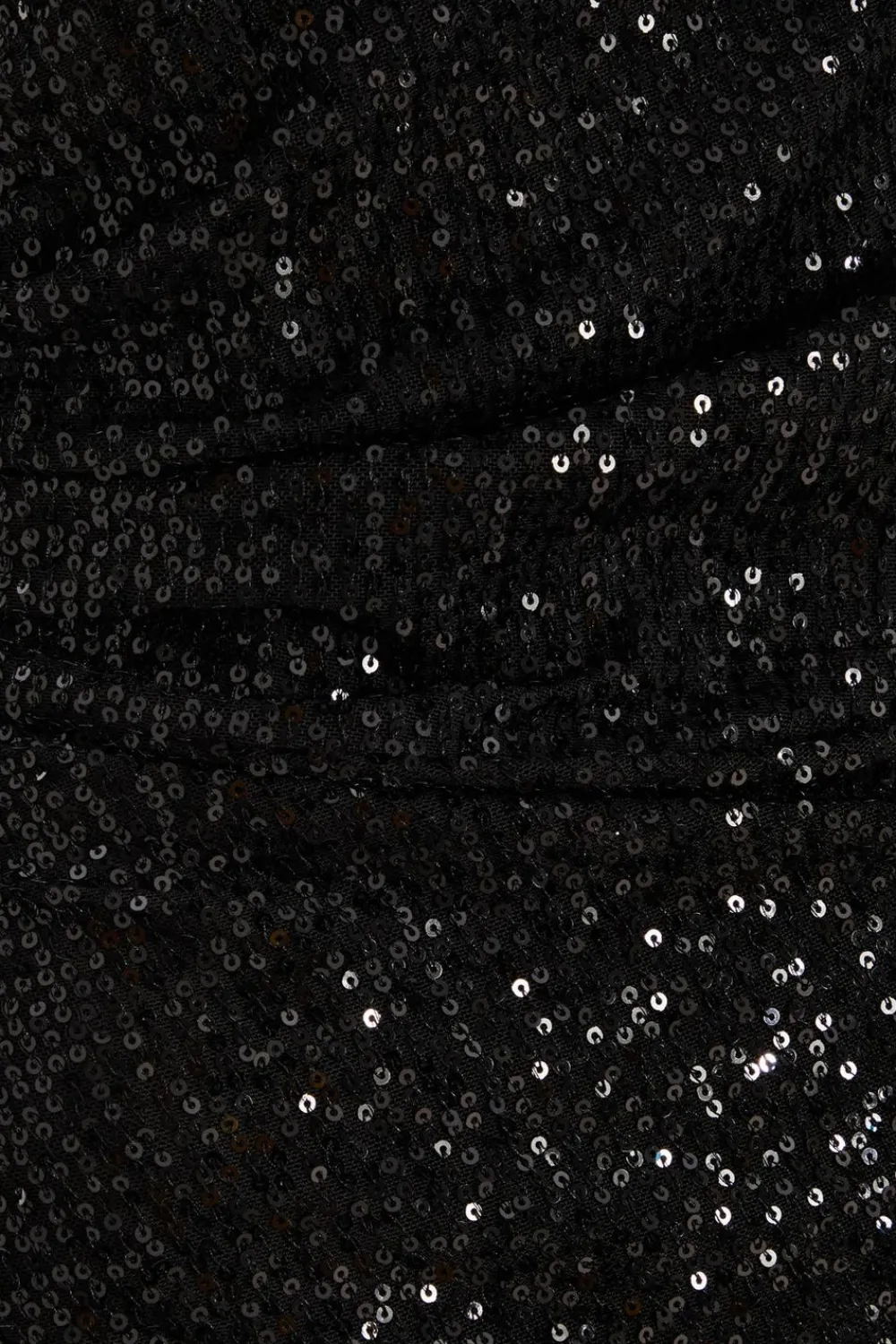 Quiz Evening Dresses|Midi Dresses>Black Sequin Ruched Side Midaxi Dress