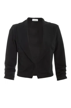 Quiz Day At The Races|Christening Guest>Shawl Collar Crop Jacket