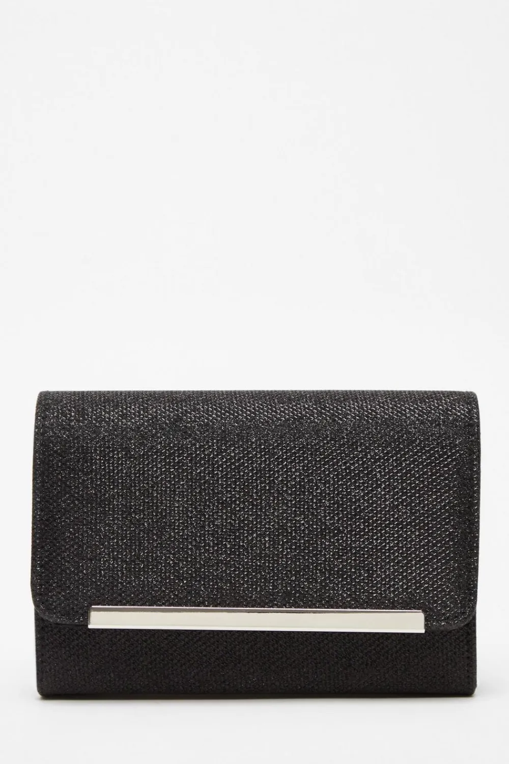 Quiz Bags|Prom & Ball>Black Shimmer Cross Body Bag